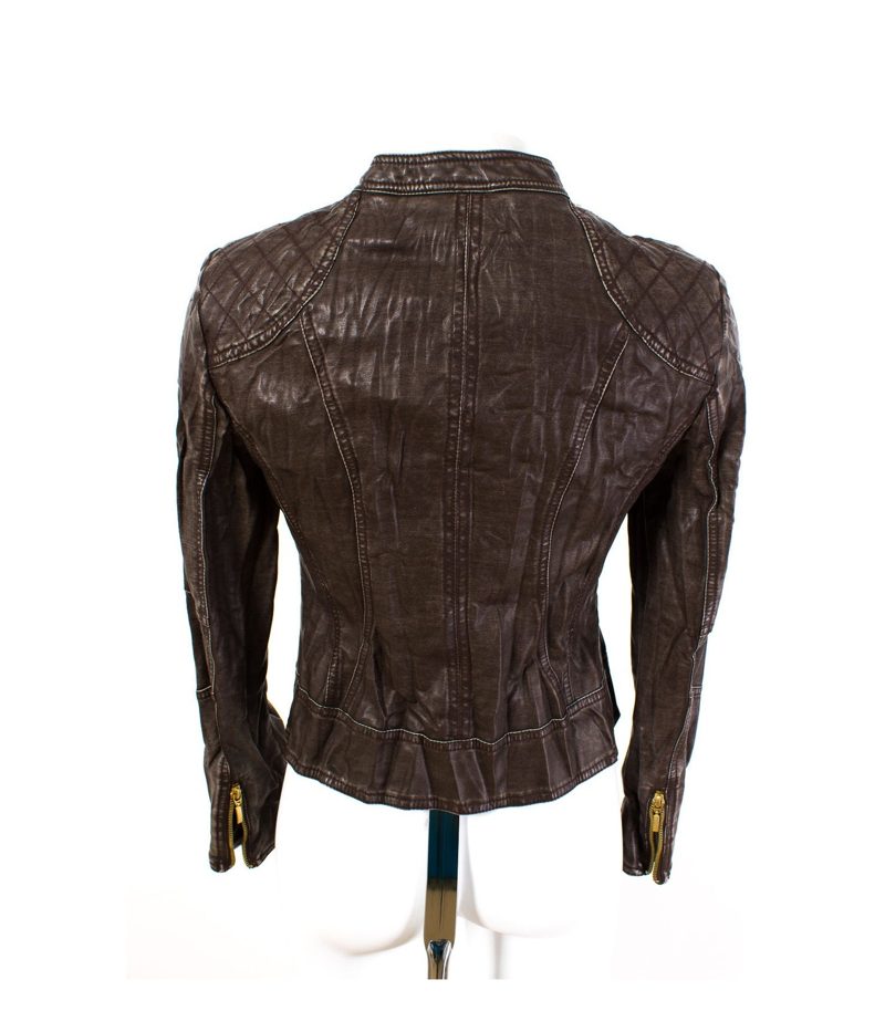 TAIFUN Jacke Leichte Jacke Used-Look Casual Gr. S/36 – Foto 2
