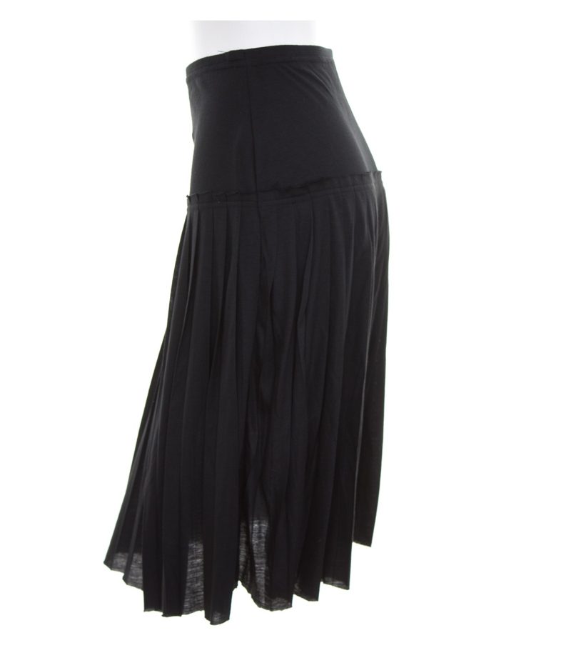 ORWELL SELECTED STYLES Damen Rock Gr. DE 34 Schwarz Modal – Foto 2