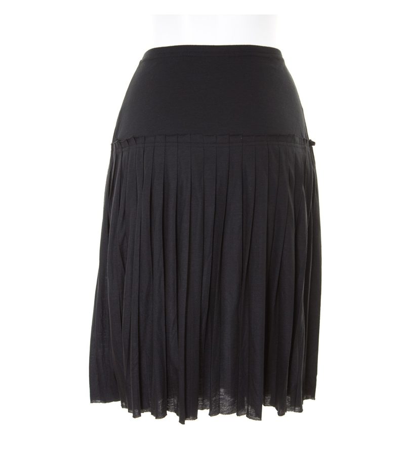 ORWELL SELECTED STYLES Damen Rock Gr. DE 34 Schwarz Modal – Foto 3