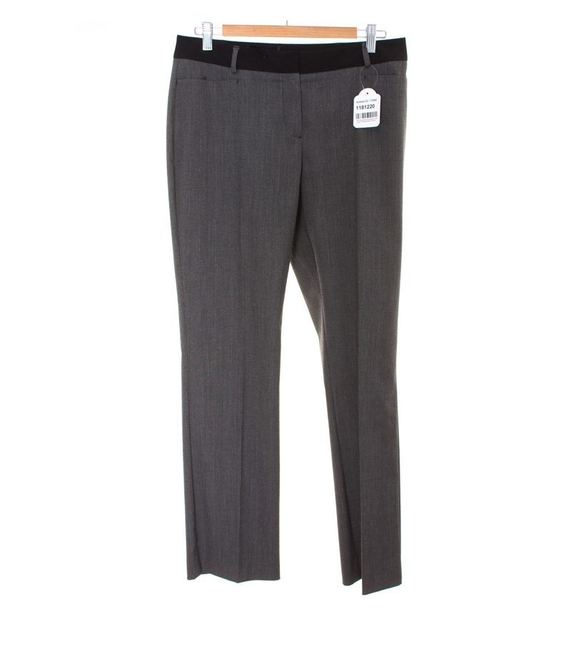 comma, Damen Hose Klassische Gr. DE 38 Schwarzgrau – Foto 1