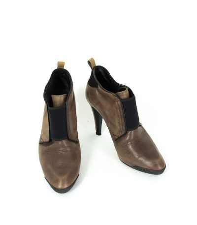 TOD'S Ankle Boots Stiletto High Heels Gr. DE 37,5=UK 4,5 Leder