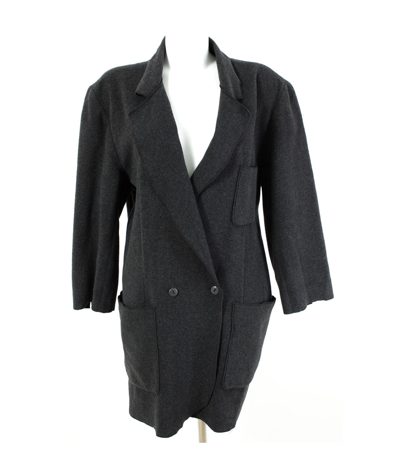 BLACKY Mantel Gr. 2XL/44 Wolle-Kaschmir Übergangsmantel