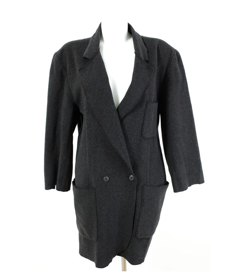 BLACKY Mantel Gr. 2XL/44 Wolle-Kaschmir Übergangsmantel – Foto 1