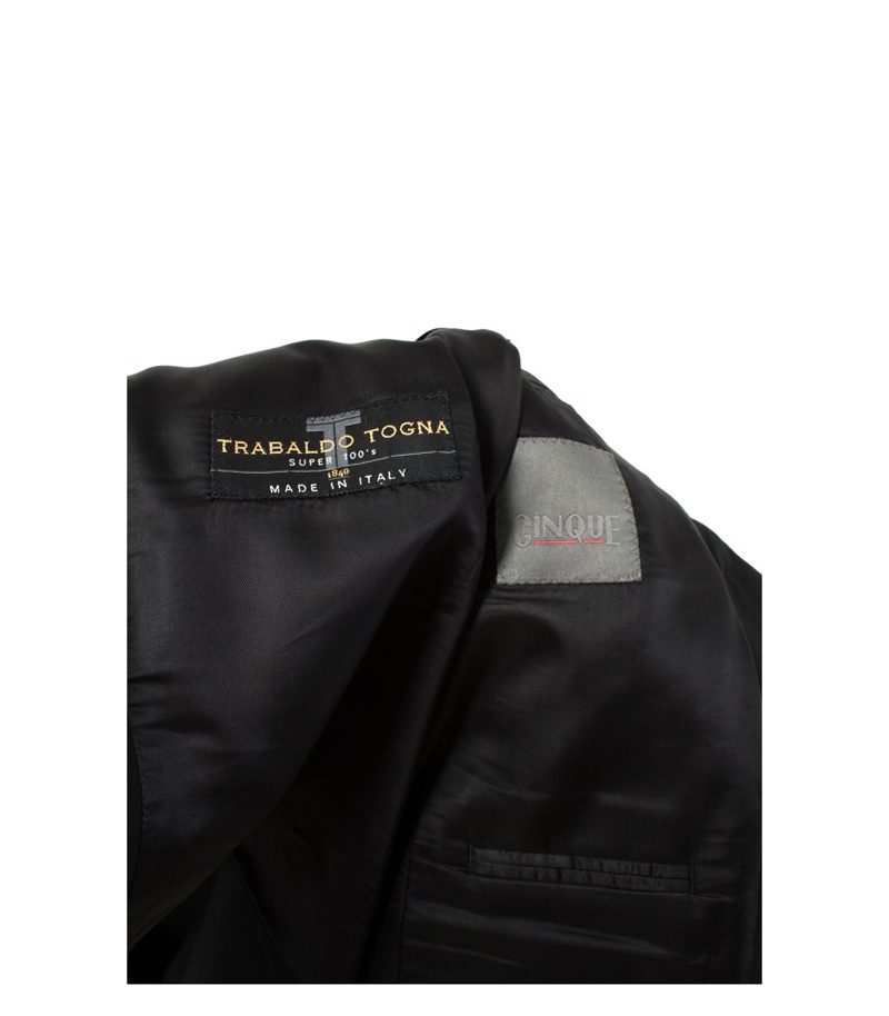 Cinque by TRABALDO TOGNA Anzug Sakko Hose Business Gr. 90 Wolle – Foto 4