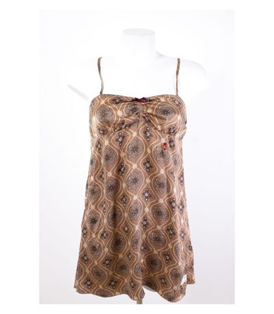 odd molly Top A-Linie Trägertop Sommertop Shirt Bluse Gr. 1 DE 36 Seide