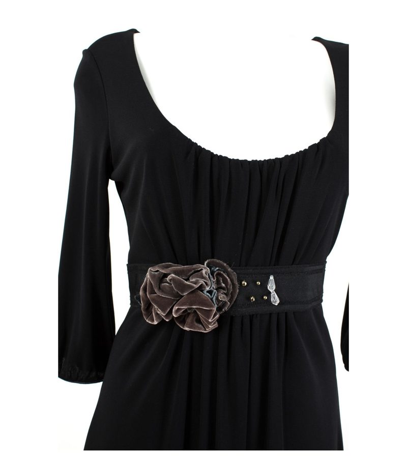 SCHUMACHER Kleid Cocktailkleid Gr. M A-Linie Schwarz – Foto 2