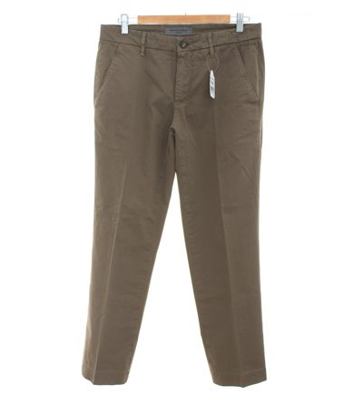 BALDESSARINI Herren JEANS Hose Olivgrau Gr. 48 Baumwolle