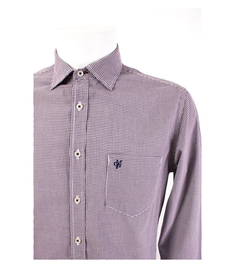 Marc O´Polo Hemd Freizeit Hemd Shirt Kariert Gr. S/38 Baumwolle – Foto 2