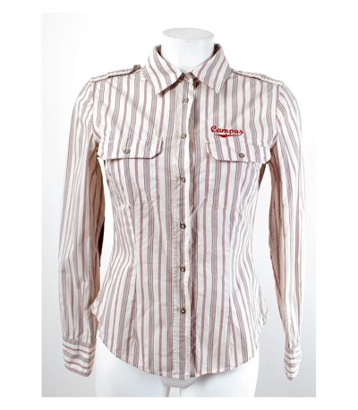 CAMPUS by Marc O'Pollo Bluse Damenbluse Casual Shirt Baumwolle Gr. S