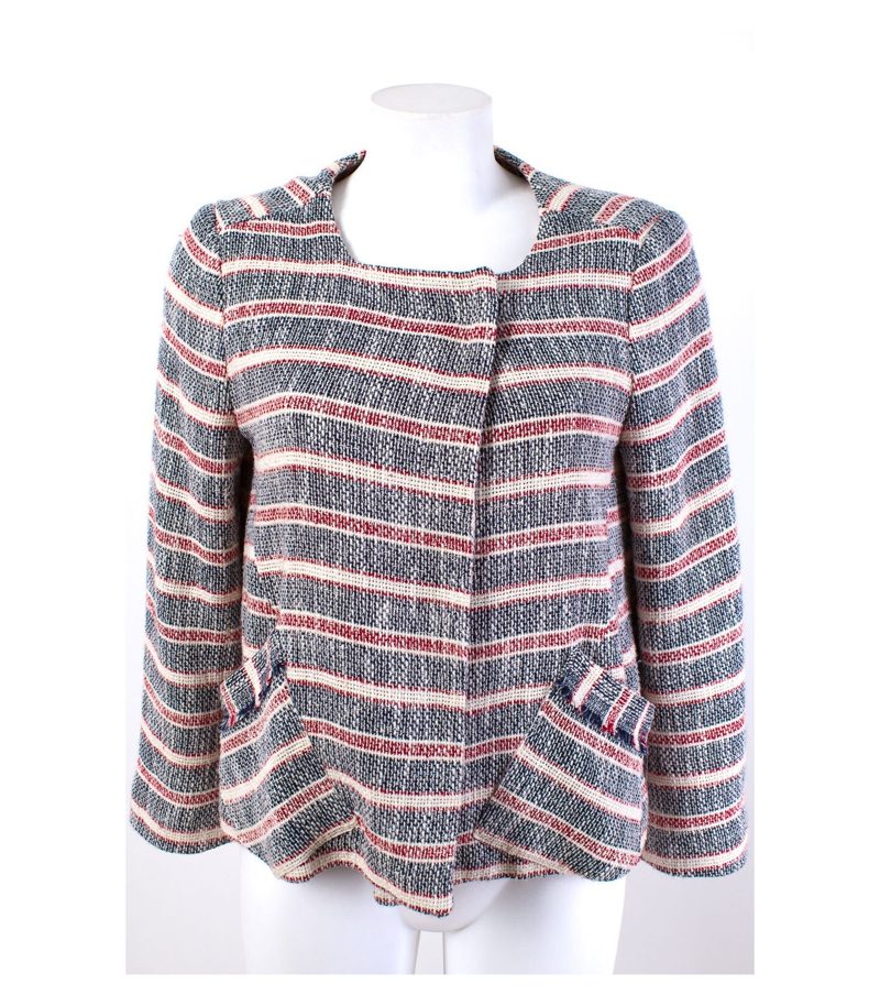 ZARA Damen Blazer Gr. L Baumwolle – Foto 1