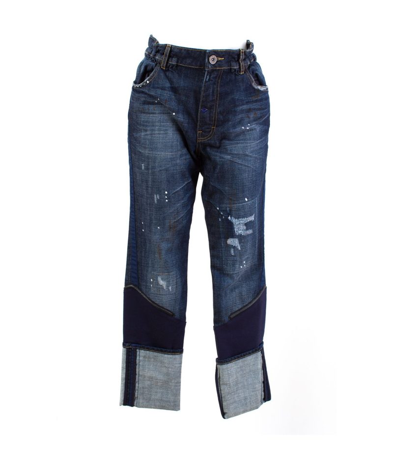Liebeskind Jeans Tapered Fit Hose Gr. 27 Denim Baumwolle – Foto 1