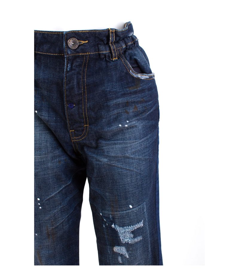 Liebeskind Jeans Tapered Fit Hose Gr. 27 Denim Baumwolle – Foto 2