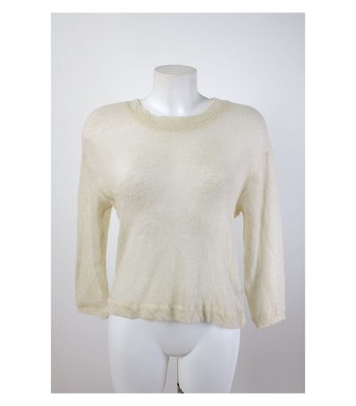 ULI SCHNEIDER Pullover Pulli Feinstrick Gr. 38 Wolle Strick