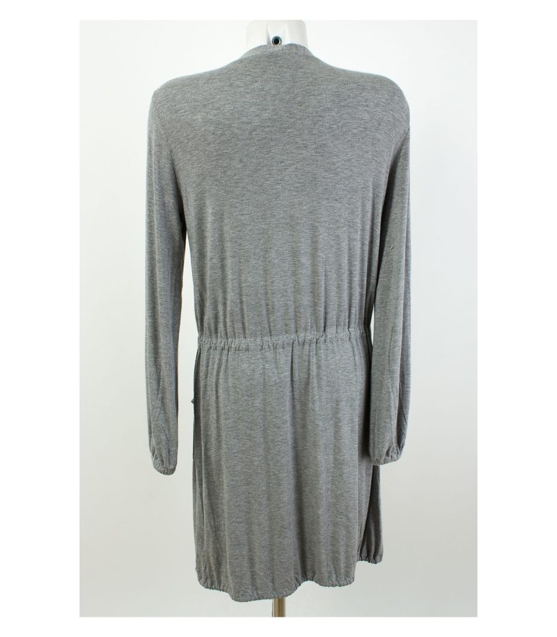 ESCADA SPORT Longjacke Cardigan Stretch Gr. S Grau Jersey – Foto 3