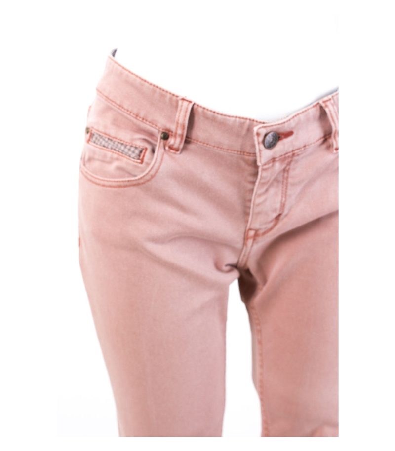 CAMPUS 72 Jeans Skinny Sommerhose Baumwollhose Gr. 29 Rosa Denim – Foto 2