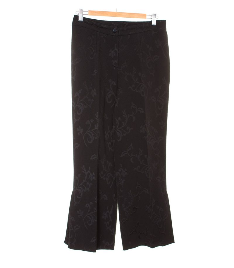 TUZZI Damen Hose Gr. DE 38 Schwarz Baumwolle – Foto 1