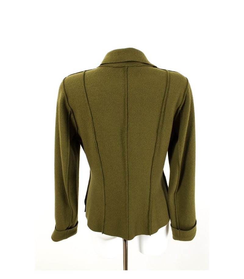 KANDIS & KANDISMANN Damen Blazer Gr. 1 DE S Wolle – Foto 3