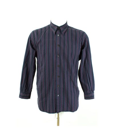 KANDIS & KANDISMANN Hemd Freizeit Hemd Shirt Gr. 3 DE M Gestreift Baumwolle