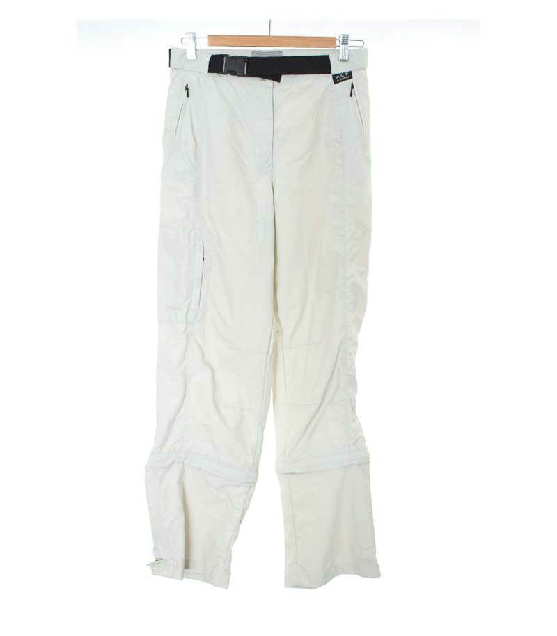 Schöffel Damen Hose Zip-off Hose Cargohose Outdoor Freizeit Lichtgrau Gr. DE 40 – Foto 1