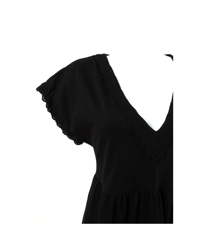 & Other Stories Damen Kleid A-Linie Sommerkleid Gr. 36 Baumwolle – Foto 2