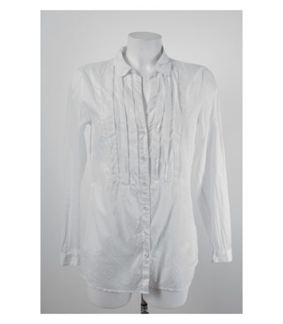 Marc O´Polo Bluse Klassische Damenbluse Shirt Baumwolle Gr. 38 Weiß