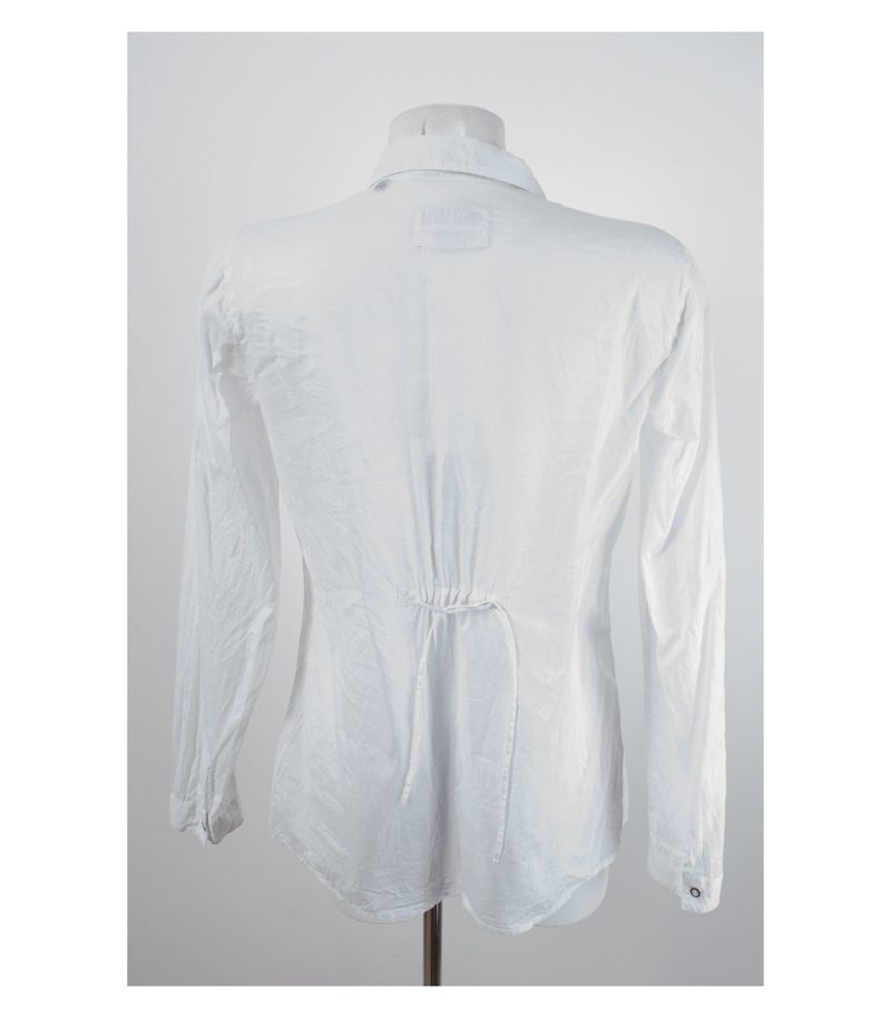 Marc O´Polo Bluse Klassische Damenbluse Shirt Baumwolle Gr. 38 Weiß – Foto 2
