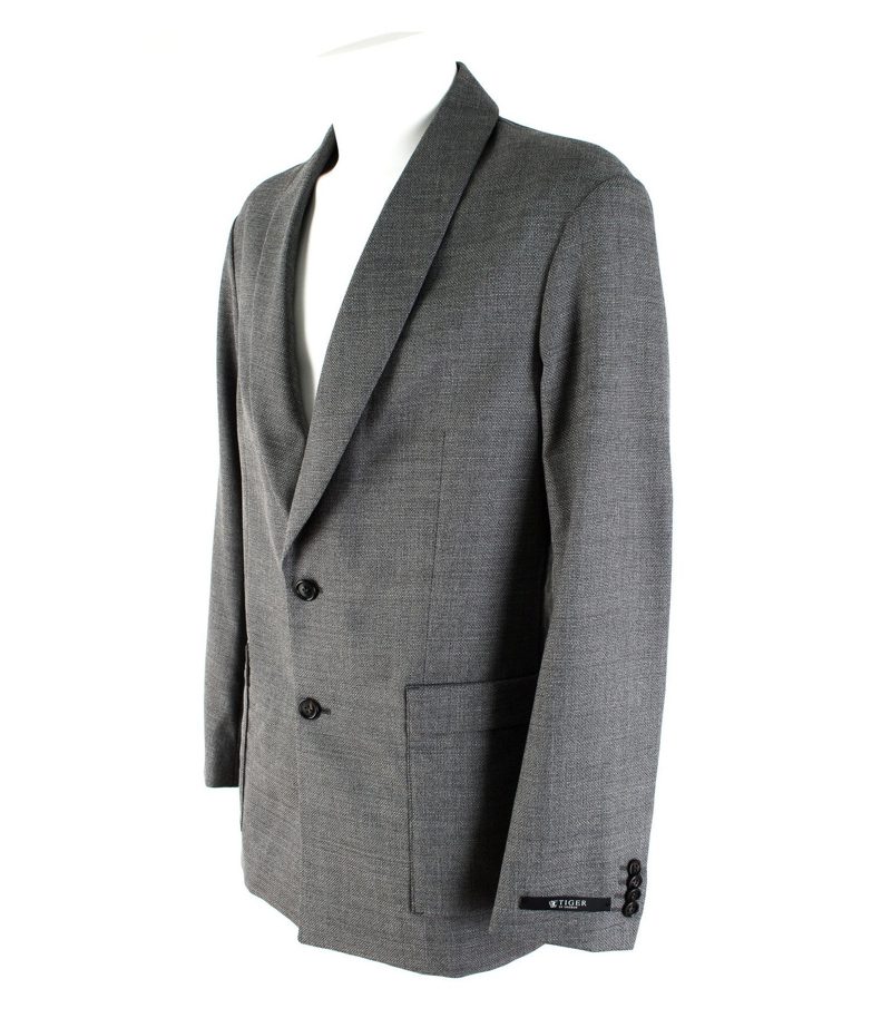 TIGER OF SWEDEN Sakko Blazer Gr. 50 Grau Wolle NEU – Foto 2
