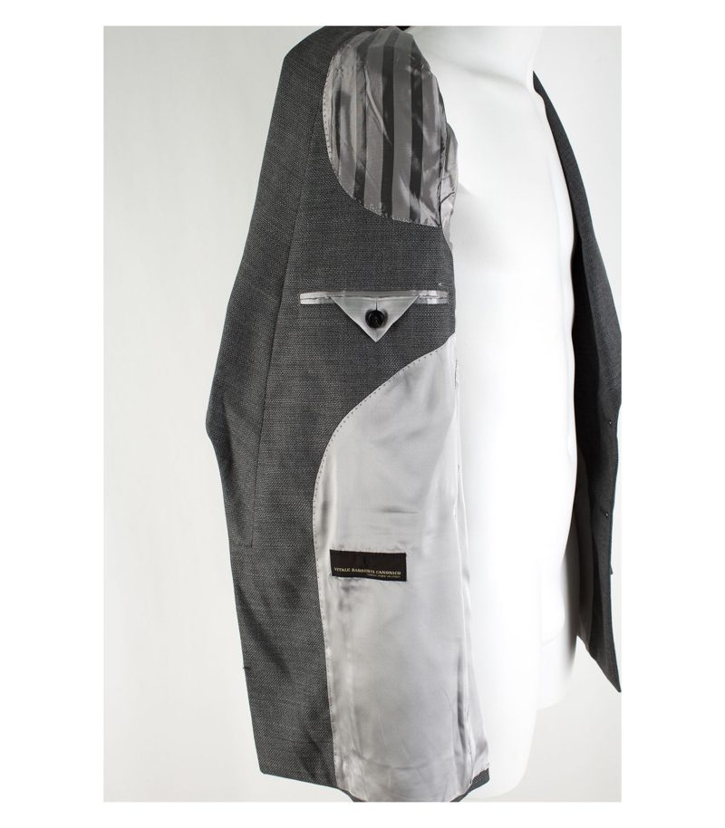 TIGER OF SWEDEN Sakko Blazer Gr. 50 Grau Wolle NEU – Foto 4