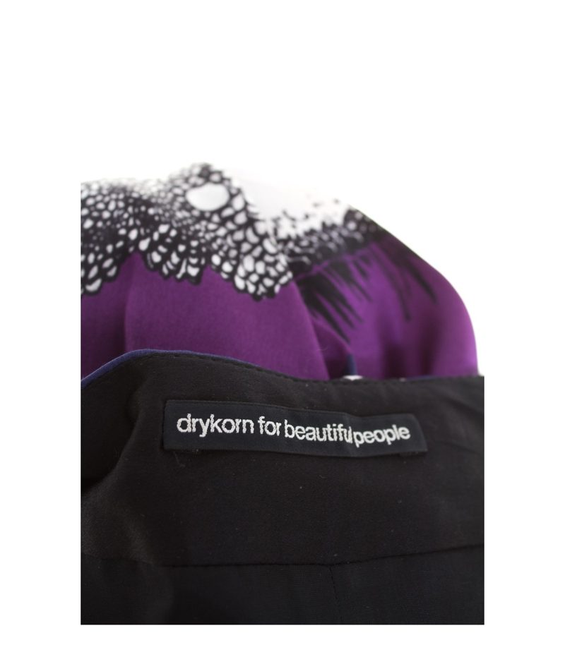 drykorn Damen for beautiful people Rock Gr. DE 38 Reine Mehrfarbig Seide – Foto 3