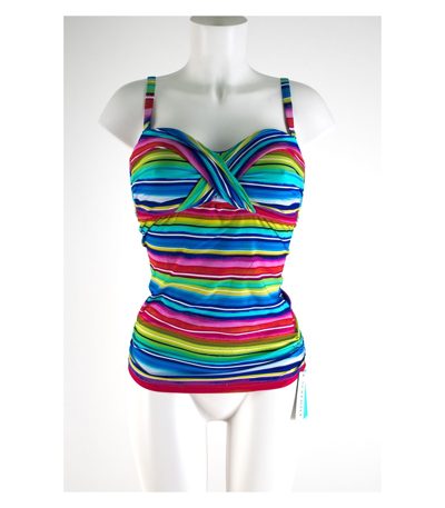 SEAFOLLY Badeanzug Oberteil Top Bikini Monokini Tankini Gr. 10 DE 36 D CUP NEU