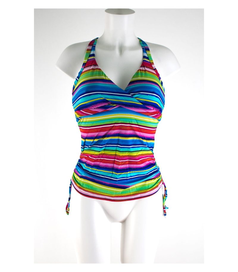 SEAFOLLY Badeanzug Oberteil Top Bikini Monokini Tankini Gr. 10 DE 36 DD CUP NEU – Foto 1