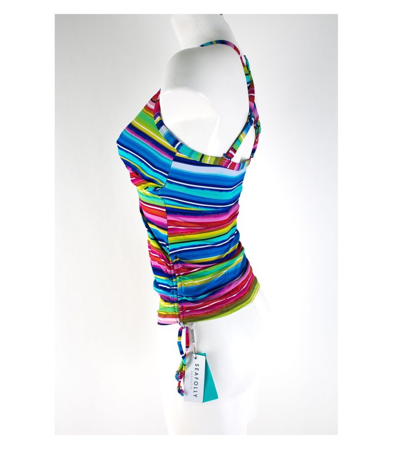 SEAFOLLY Badeanzug Oberteil Top Bikini Monokini Tankini Gr. 10 DE 36 DD CUP NEU – Foto 2