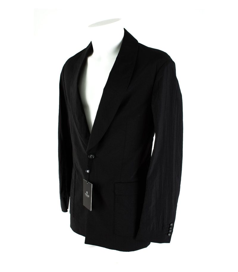TIGER OF SWEDEN Sakko Slim Fit Abend Blazer Gr. 48 Schwarz NEU – Foto 2