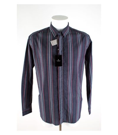 TIGER OF SWEDEN Hemd Slim Fit Freizeit Hemd Shirt Gr. 42 Baumwolle NEU