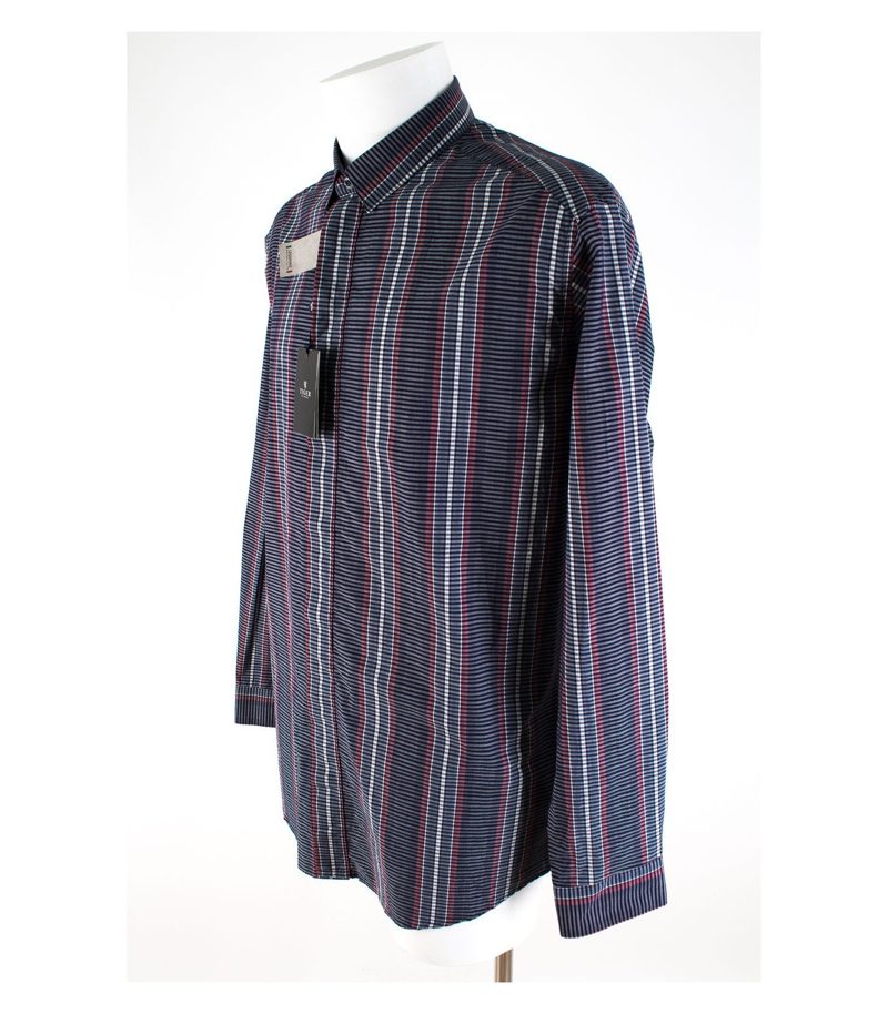 TIGER OF SWEDEN Hemd Slim Fit Freizeit Hemd Shirt Gr. 42 Baumwolle NEU – Foto 3
