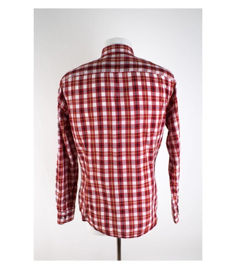 TIGER OF SWEDEN Hemd Slim Fit Freizeit Hemd Shirt Kariert Gr. 41 Baumwolle NEU – Foto 4