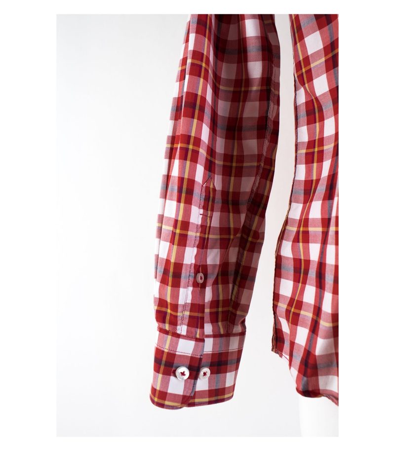 TIGER OF SWEDEN Hemd Slim Fit Freizeit Hemd Shirt Kariert Gr. 41 Baumwolle NEU – Foto 5