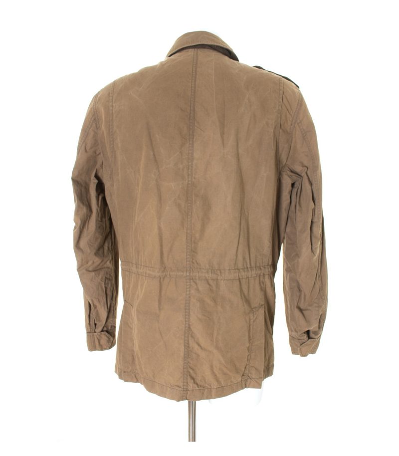 GANT Herren Parka Sommerjacke Freizeitjacke Gr. M in Olivbraun Baumwolle – Foto 3