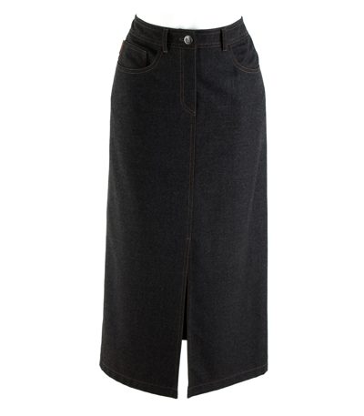 BOGNER Rock Bleistiftrock Casual Gr. L Baumwolle