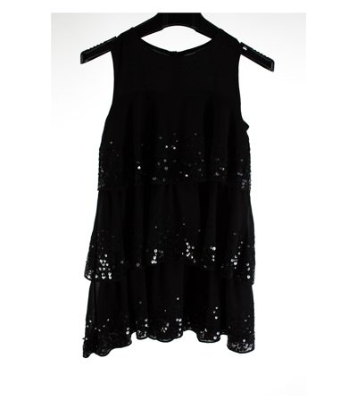 Junior Gaultier Mädchen Kleid Sommerkleid Gr. 12 A-Linie