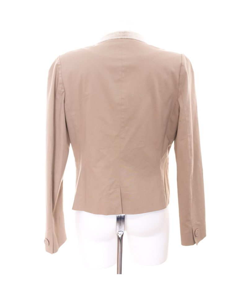 ESCADA SPORT Damen Blazer Gr. DE 40 Beigegrau Baumwolle – Foto 4
