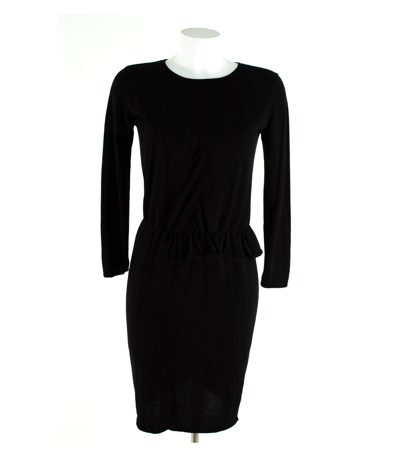 COS Damen Kleid Strickkleid Gr. XS Baumwolle