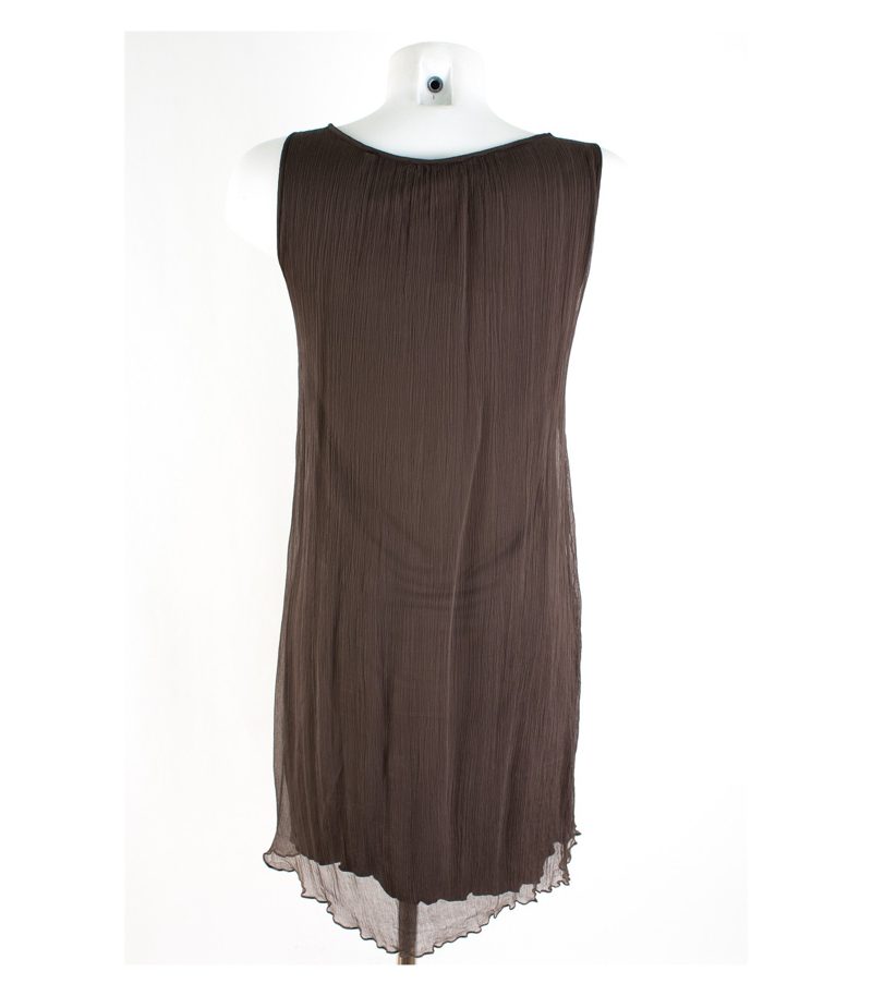 PATRIZIA DINI Damen Kleid Cocktailkleid Chiffon Gr. 36 Seide – Foto 3