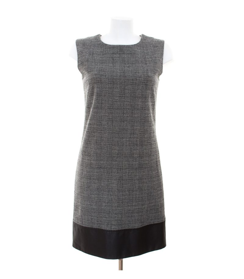 STEFFEN SCHRAUT Damen Kleid Etuikleid Gr. DE 36 Schwarz Grau – Foto 1