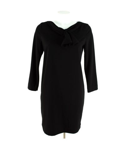 COS Damen Kleid Etuikleid Gr. 38 Schwarz