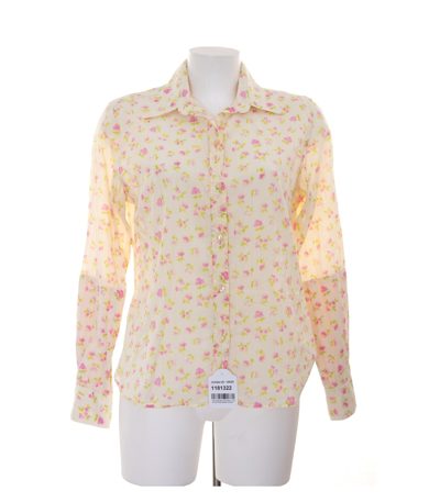 TWO FLOWERS Damen Bluse Freizeitbluse Shirt Gr. L Mehrfarbig