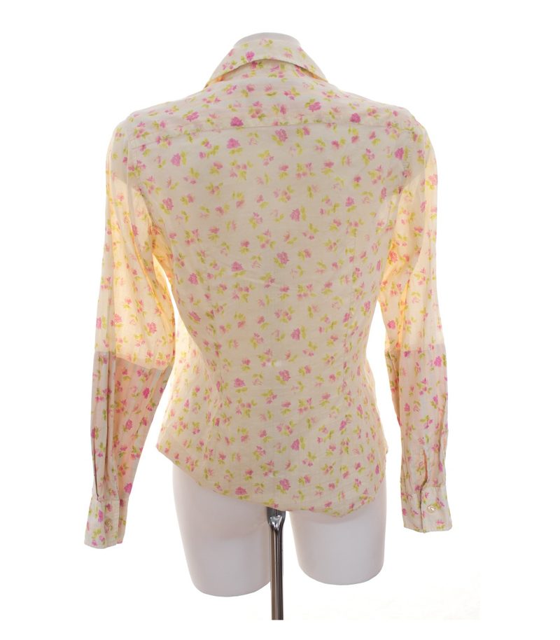 TWO FLOWERS Damen Bluse Freizeitbluse Shirt Gr. L Mehrfarbig – Foto 3