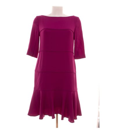 Talbot Runhof Damen Kleid Gr. 36 Lila A-Linie