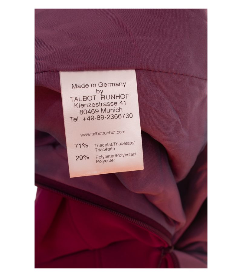 Talbot Runhof Damen Kleid Gr. 36 Lila A-Linie – Foto 7