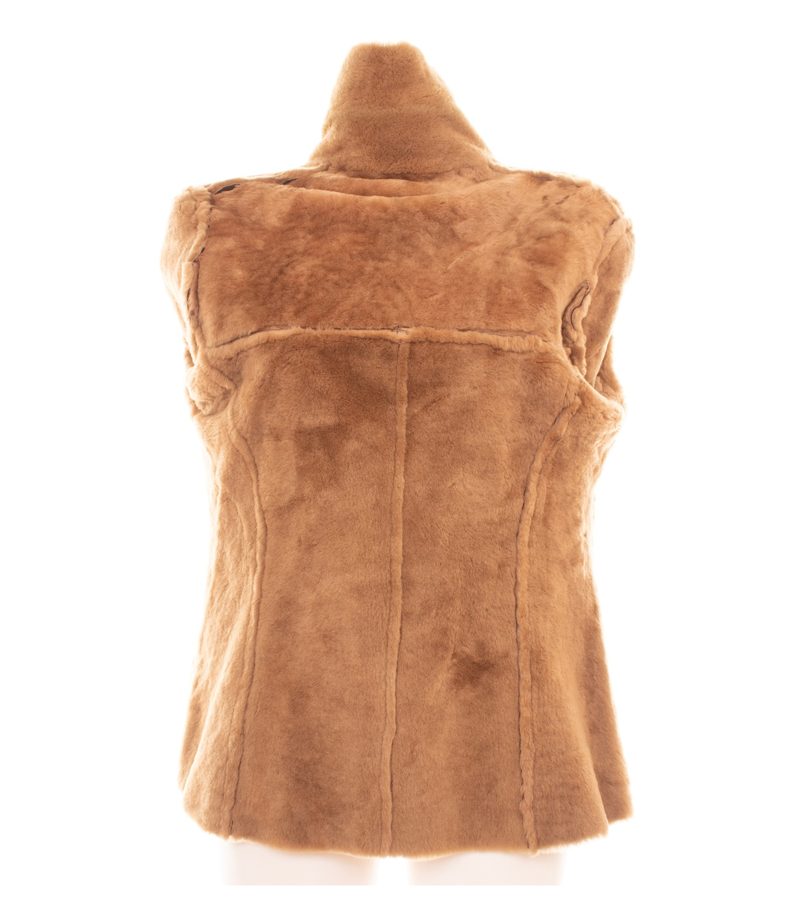 Steven Ashford Damen Lammfelljacke  Gr. 36 Braun Lederjacke Leder – Foto 7